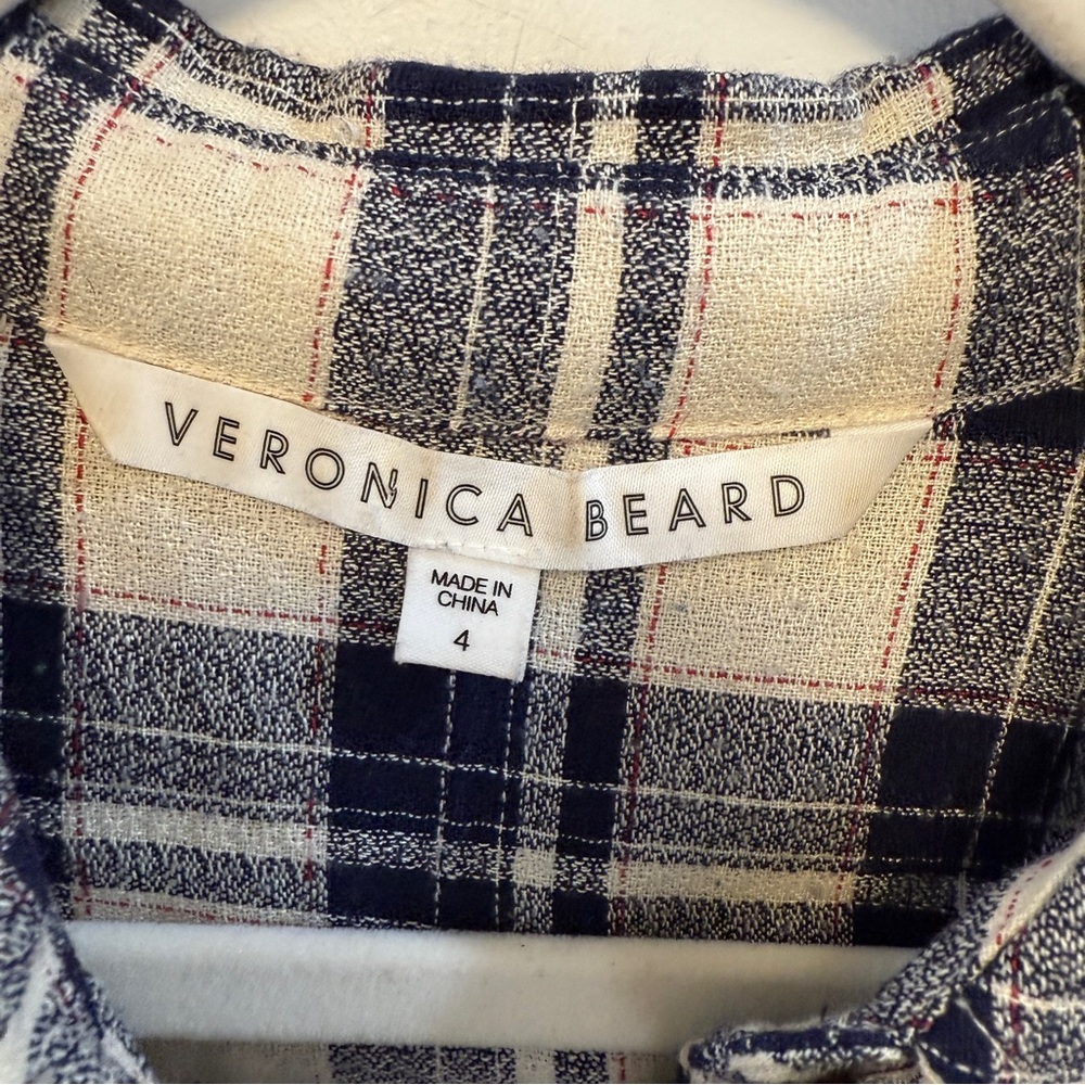 VERONICA BEARD | Candice Plaid Long Sleeve Shirt - Picture 10 of 11